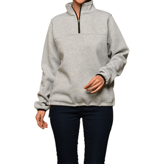 Sudadera Cierre Cuello