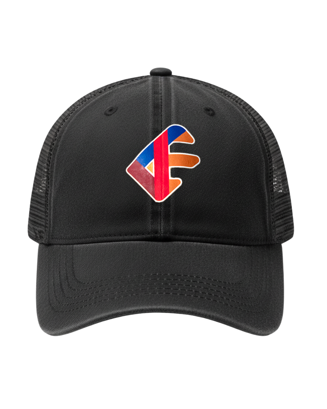 GORRA DE MALLA CON GABARDINA