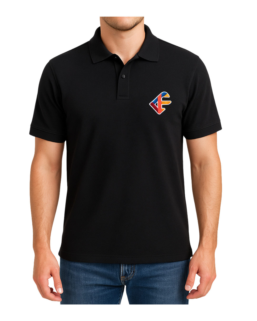 PLAYERA TIPO POLO TACTO ALGODÓN